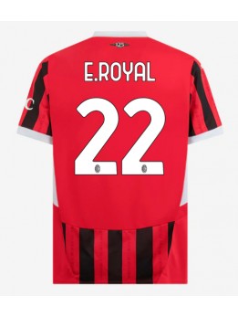 Moški Nogometna dresi replika AC Milan Emerson Royal #22 Domači 2024-25 Kratek rokav